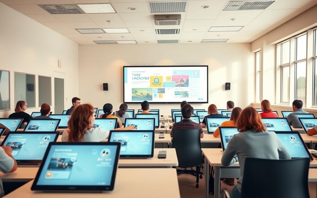 e-learning technology classroom