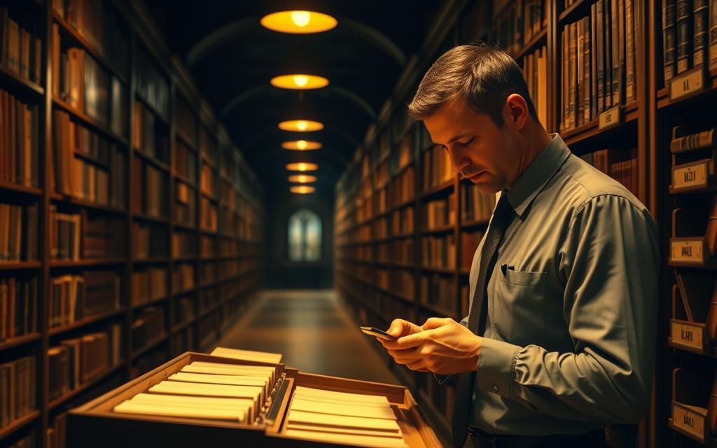 information access through library card catalogues