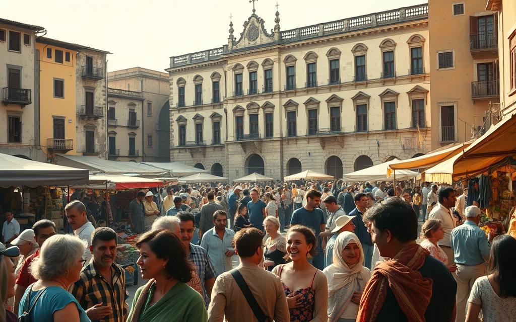 social structures community gathering